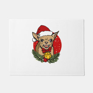 Tapete Papais noeis com raiva do chihuahua natal Clássico