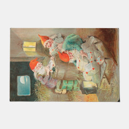 Tapete Papais noeis de Natal suecos (por Jenny Nyström)