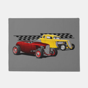 Tapete Par de Hot Rods