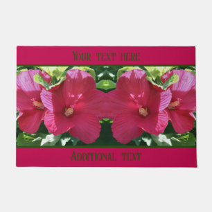 Tapete Par do Flor Red Hibiscus Fechado Personalizado