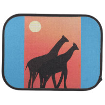 Carro Mat com Design Girafa