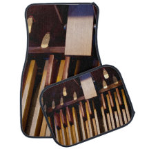 O órgão pedals conjunto completo de esteiras