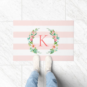 Tapete Paradise Floral e Stripes Monograma