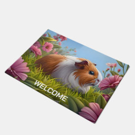 Tapete Paraíso da Flor Rosa da Guiné