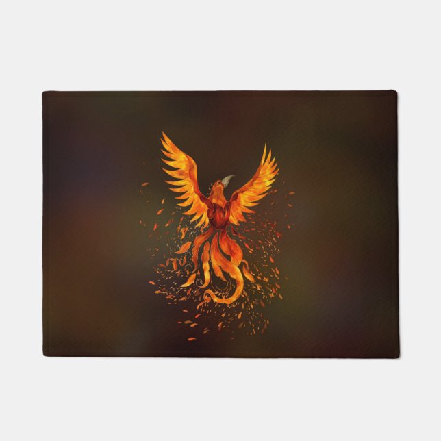 Tapete Pássaro Phoenix Ascensão (Frente)