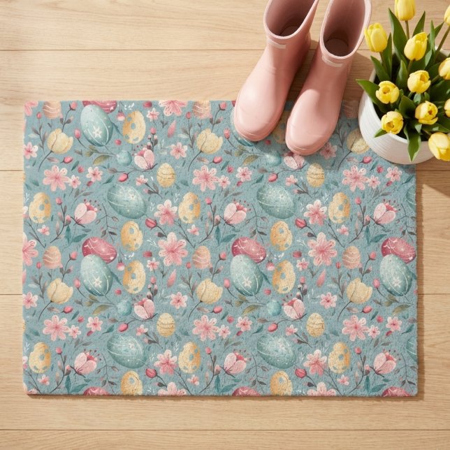 Tapete Pastel Easter Blooms Decorative (Criador carregado)