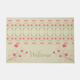 Tapete Pastel Verde com Floral