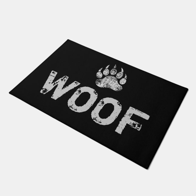Tapete pata de urso woof (Inclinado)