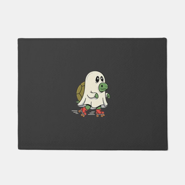 Tapete Patins Ghost Turtle Design de Halloween_1 (Frente)