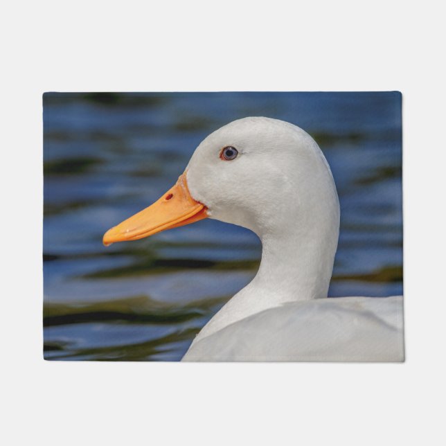 Tapete Pato branco do pato selvagem (Frente)