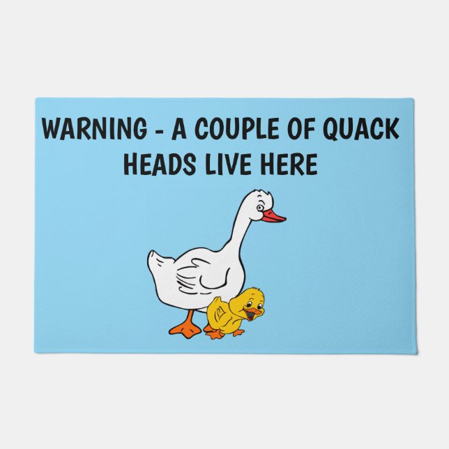 TAPETE PATOS CABEÇA DE QUACK (Frente)