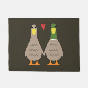 Tapete Patos de Amor  Casal De Patos Cutes