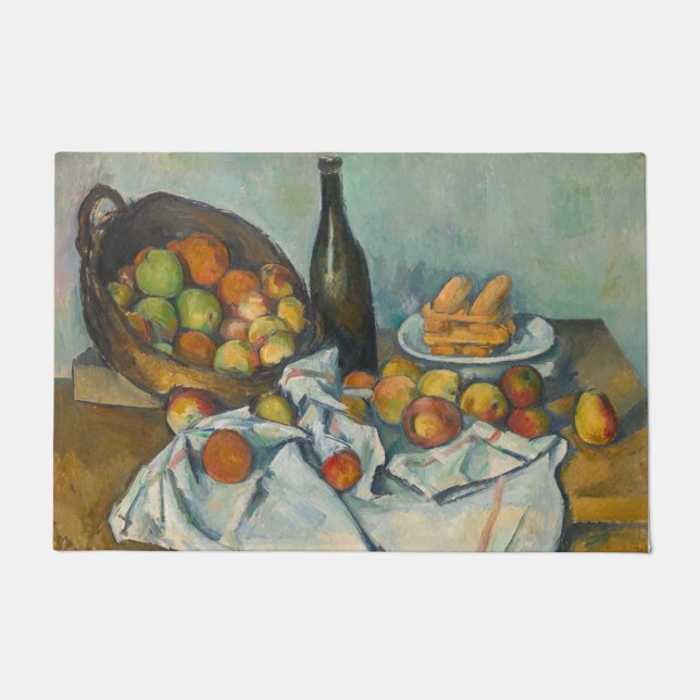 Tapete Paul Cezanne - A Cesta de Maçãs (Frente)