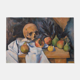 Tapete Paul Cezanne - A Vida Estática com o Crânio