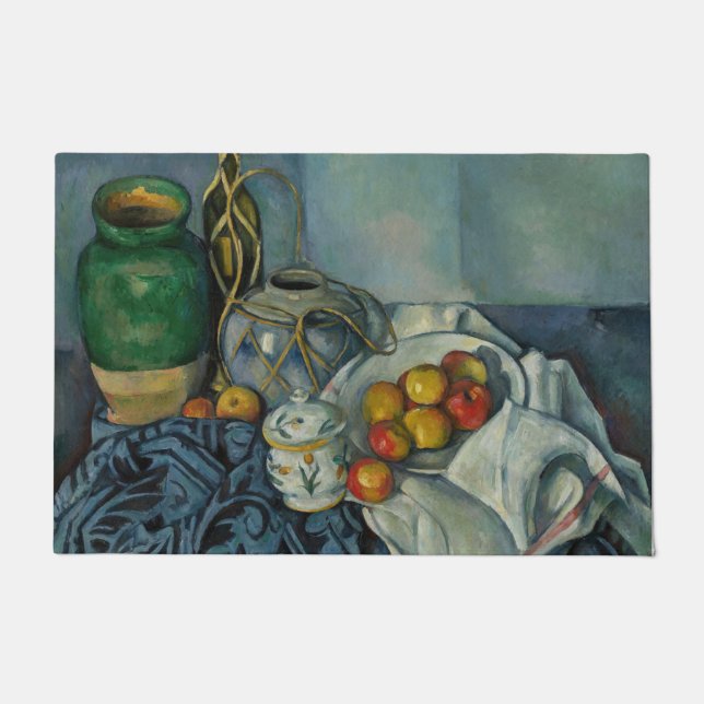 Tapete Paul Cezanne - Natureza Morta com Maçãs (Frente)
