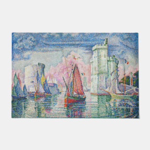 Tapete Paul Signac - Entrada do Porto de La Rochelle