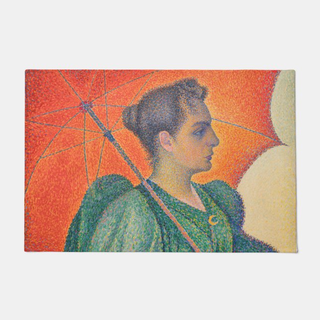 Tapete Paul Signac - Mulher com Parasol (Frente)
