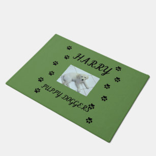 Tapete Paw imprime com foto e nome de Pet