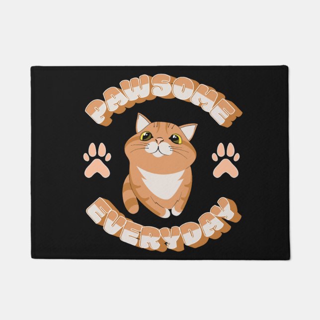 Tapete Pawsome todos os dias (Frente)