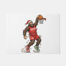 Tapete Pé Grande Sasquatch Basquete Natal 2026 Feriado
