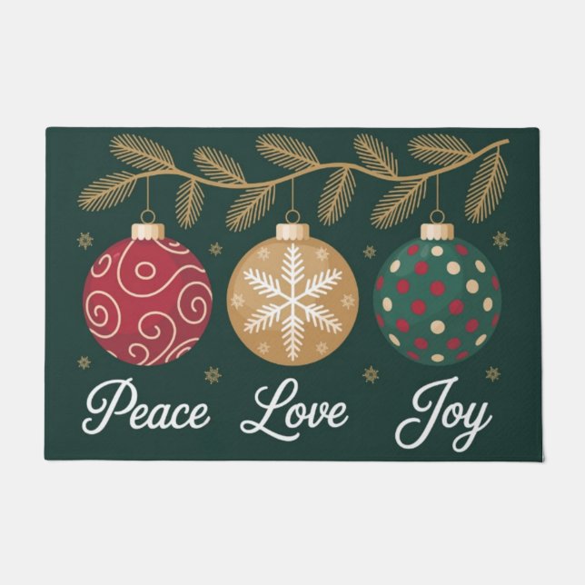 Tapete Peace Love Joy (Frente)