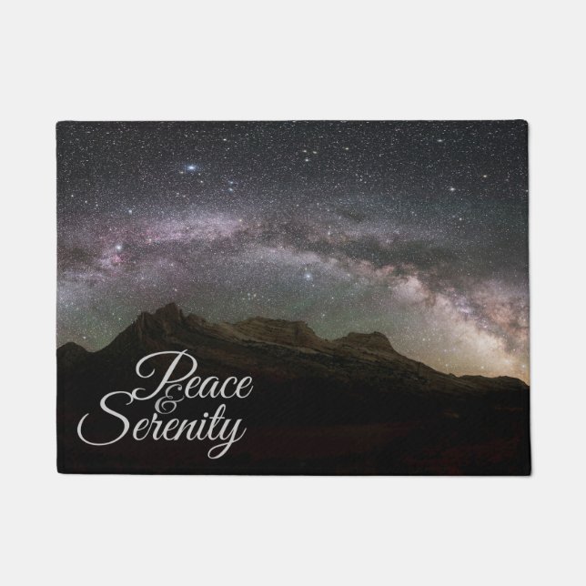 Tapete Peace & Serenity Mountain Night Sky (Frente)