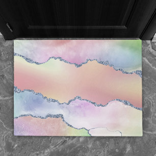 Tapete Peachy Agate Bonito Mole Pastel Watercolor Ombre
