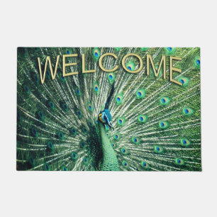 Tapete Peacock Strut Welcome