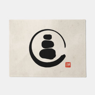 Tapete Pedras Zen Enzo Circle e Zen