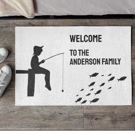 Tapete Peixe De Pesca