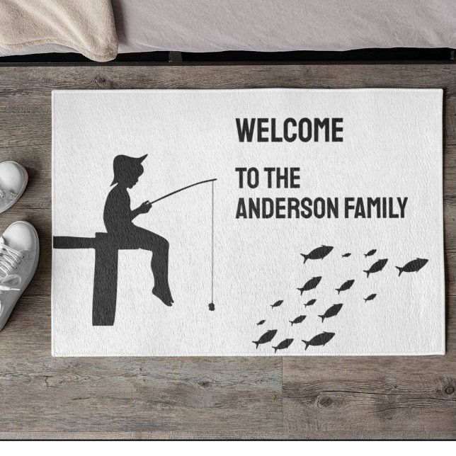 Tapete Peixe De Pesca (Criador carregado)