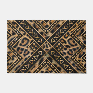 Tapete Pele de Leopart com Decor Africano #2