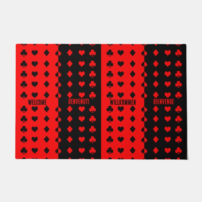 Tapete Peles, espadas, corações, diamantes - legal (Frente)