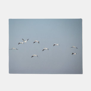 Tapete Pelicanos em vôo