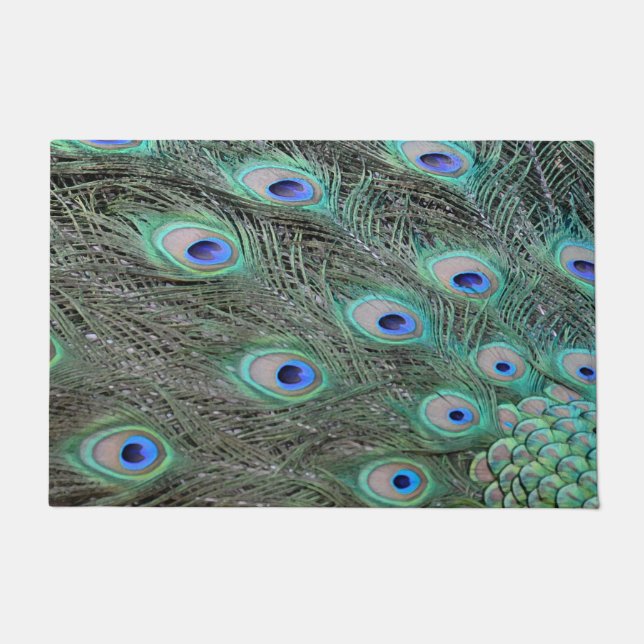 Tapete Penas de pavão (Frente)