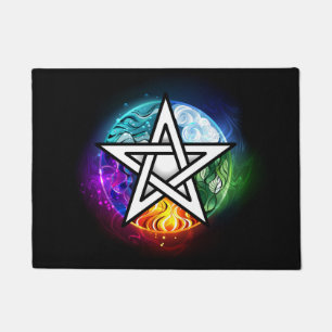 Tapete Pentagrama do Wiccan