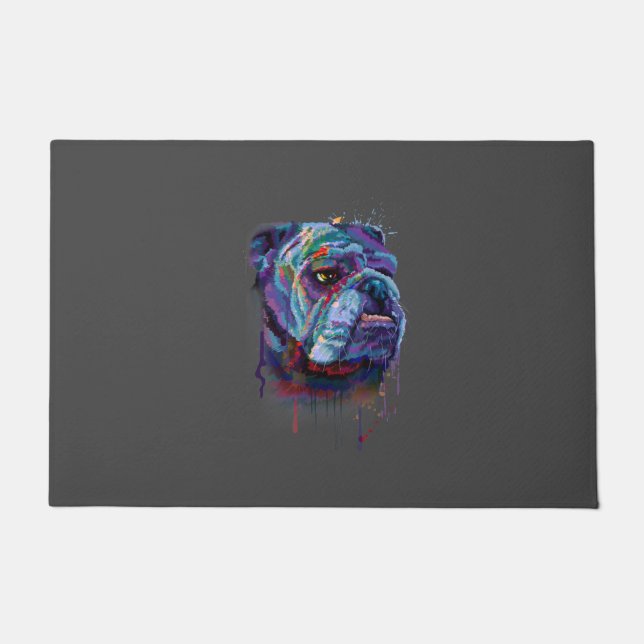 Tapete Pentes de Cães | Bulldog Inglês (Frente)