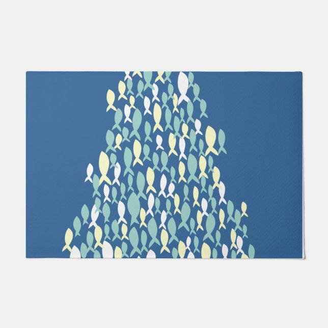 Tapete Pequena Porta De Peixe, Banheiro (Frente)