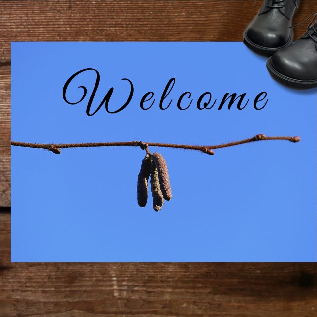 Tapete Pequeno galho no céu azul (Criador carregado)