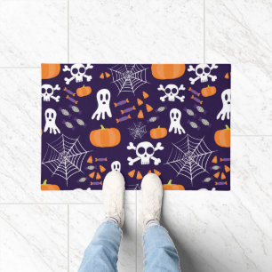 Tapete Personagens Divertidos e Assustadores de Halloween