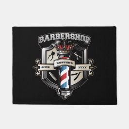 Tapete Personalização do logotipo clássico do Barbershop