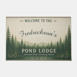 Tapete Personalizado da Lovewell Pond Lodge