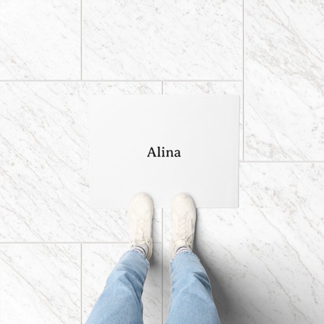 Tapete Personalizado Empresarial Simples 18" x 24" (Interior)