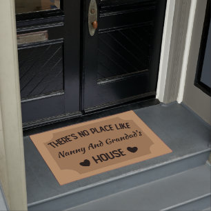 Tapete Personalizado Não Há Lugar Como Babá E Avós House