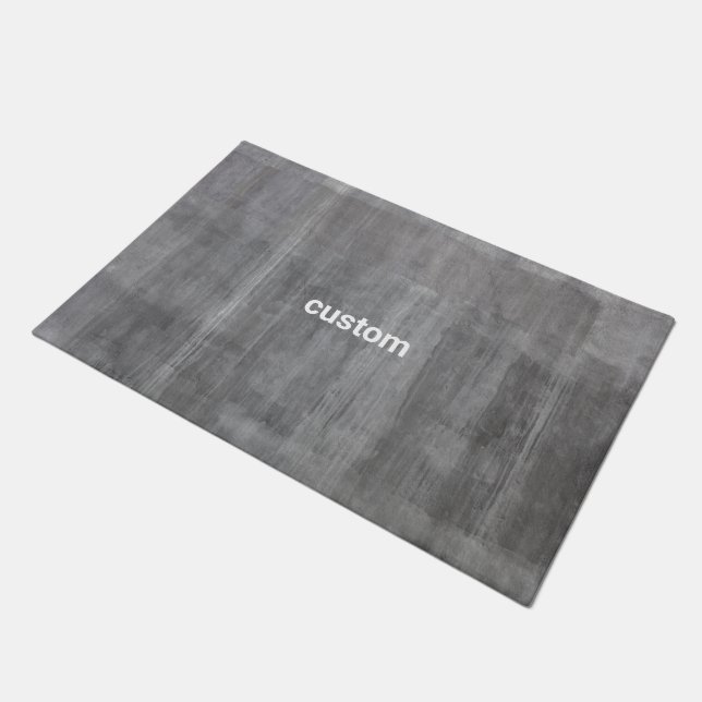 Tapete personalizado preto abstrato (Inclinado)
