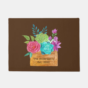 Tapete Personalizar Cesta de Flores como Presente para El