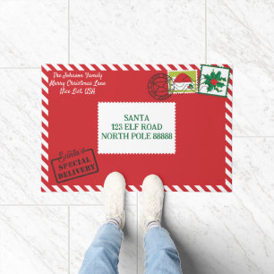 Tapete Personalizar Papais noeis Vermelhos - Letra Natal