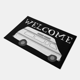 Tapete  Personalize! BEM-VINDO Camper Vintage Vanlife RV