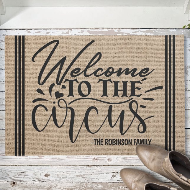 Tapete Personalized ADD NAME Welcome To The Circus (Criador carregado)