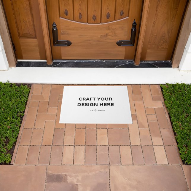 Tapete Personalized Door Mat with Name, Text, or Design (Ar livre)